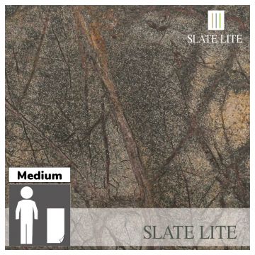Slate-Lite Rainforest Brown Stone Veneer